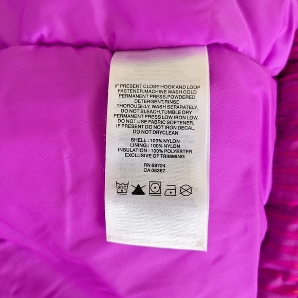 Columbia Horizon Ride Pink Purple Ski Coat Jacket XL 18/20 - Picture 5 of 5